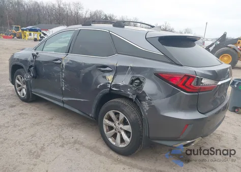 2016 Lexus Rx 350 from USA, damaged, VIN 2T2BZMCA6GC009016